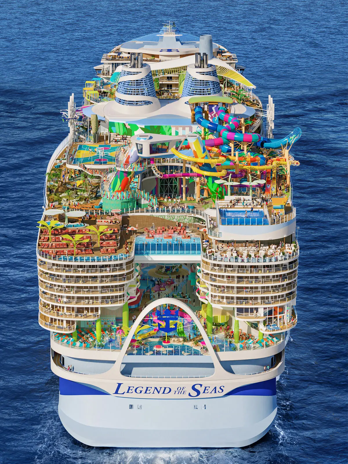 Royal Caribbean’s ‘Legend of the Seas’ start haar eerste seizoen in Europa