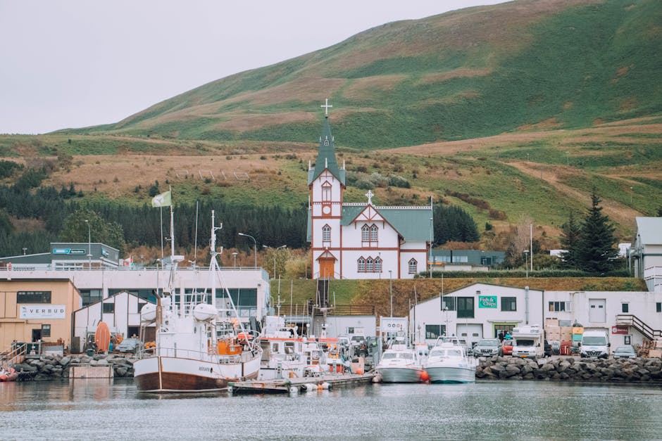 Eskifjörður, IJsland