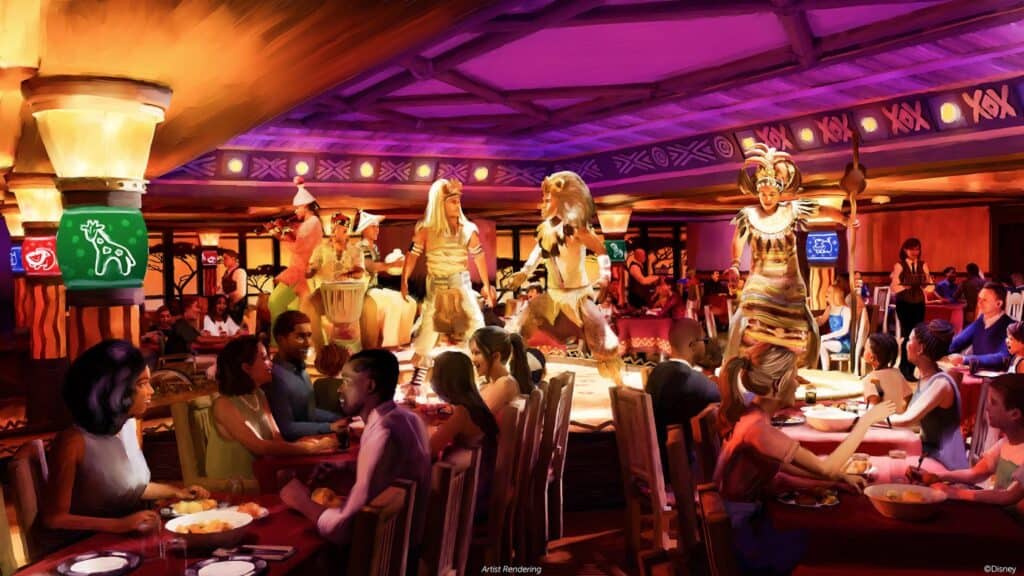 Foto aan boord van de Disney Destiny