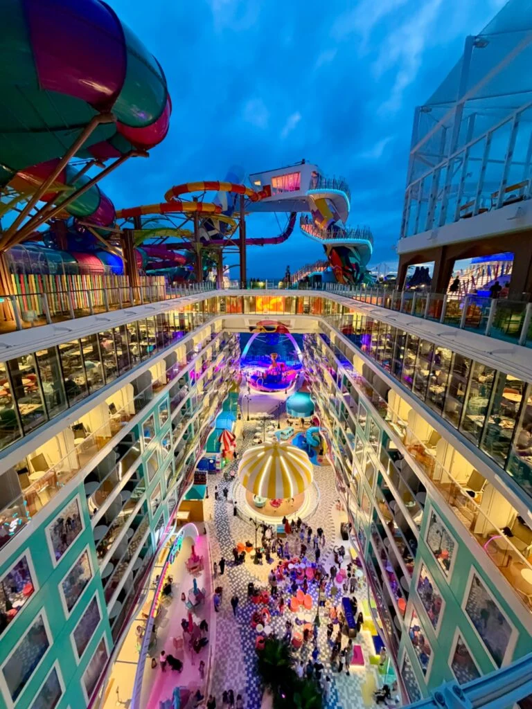 Foto aan boord van de Legend of the Seas