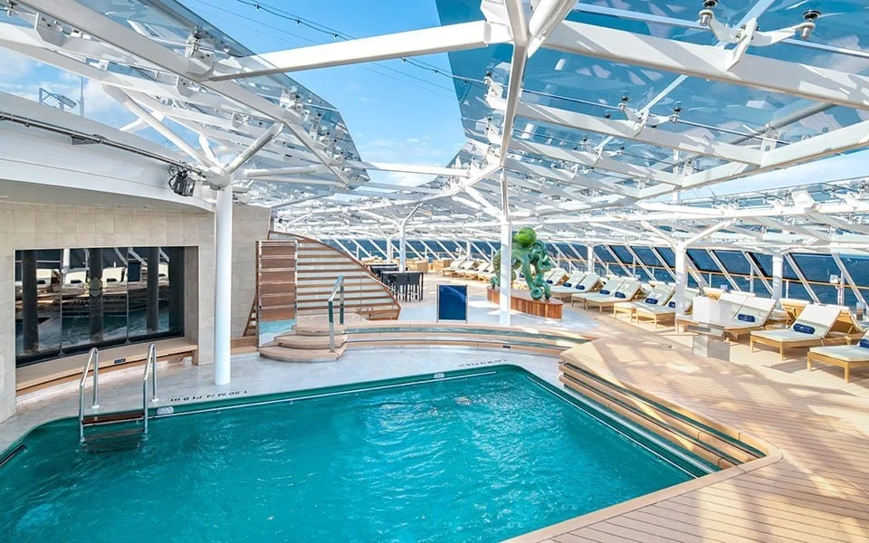 Foto aan boord van de MSC Bellissima