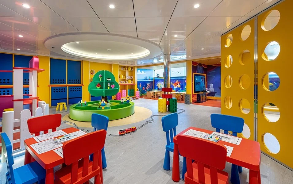 Foto aan boord van de MSC Euribia