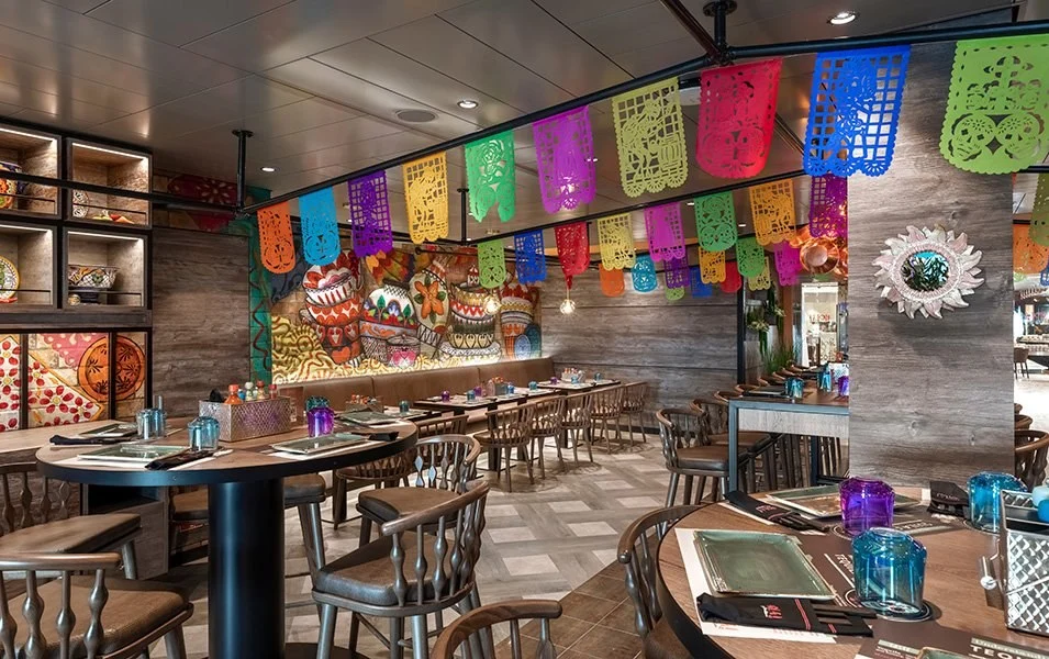 Foto aan boord van de MSC Euribia