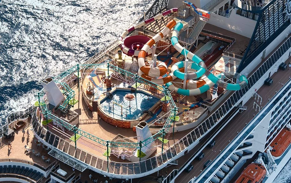 Foto aan boord van de MSC Euribia