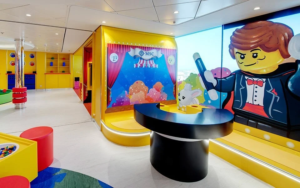 Foto aan boord van de MSC Grandiosa