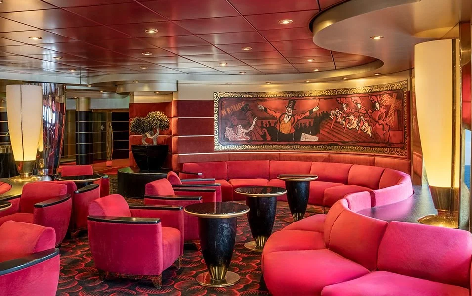 Foto aan boord van de MSC Poesia