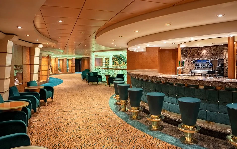 Foto aan boord van de MSC Poesia