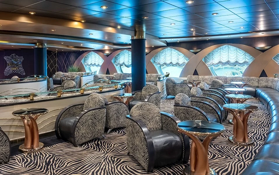 Foto aan boord van de MSC Poesia