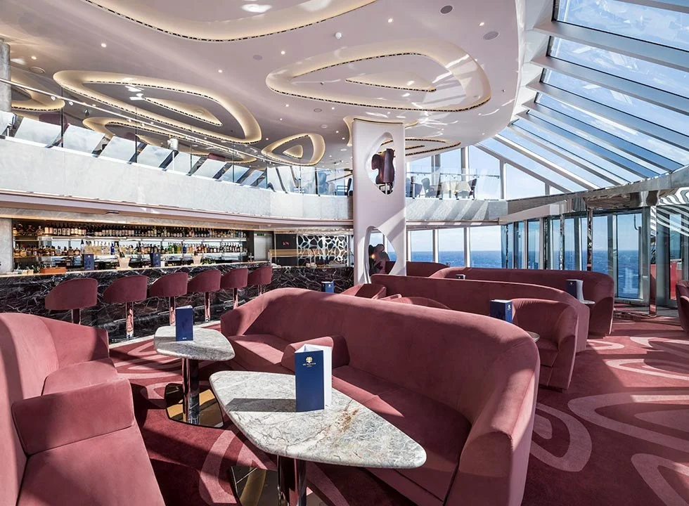 Foto aan boord van de MSC Seashore