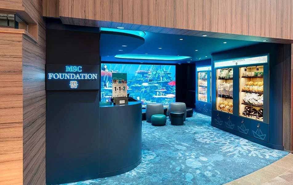 Foto aan boord van de MSC Virtuosa