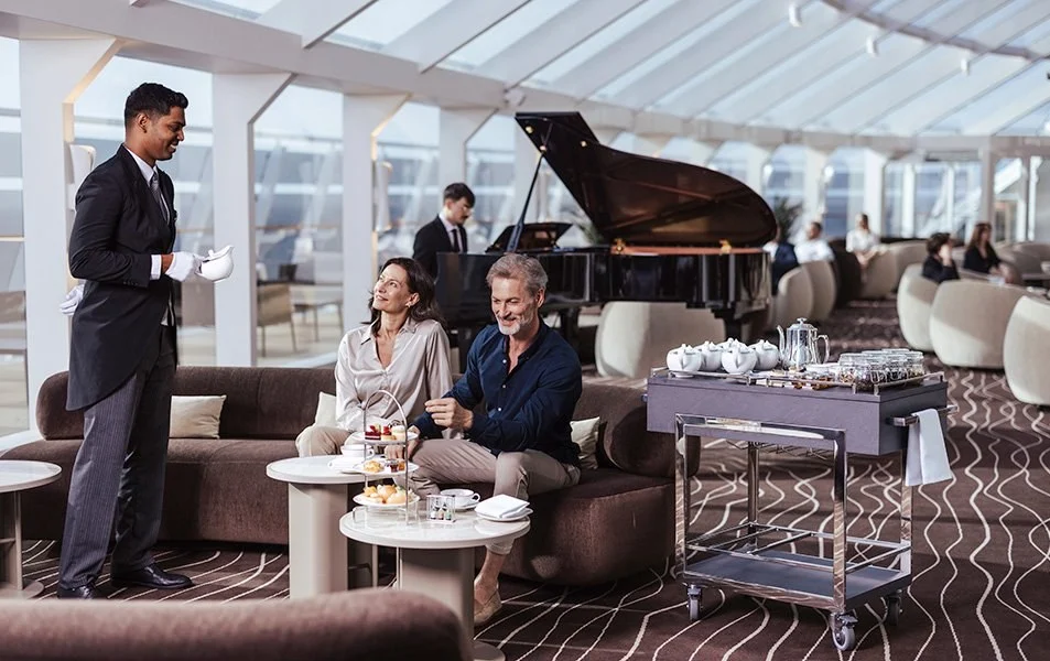 Foto aan boord van de MSC World America