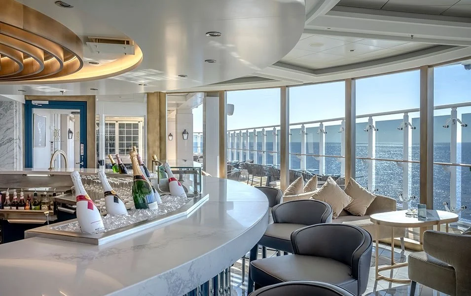 Foto aan boord van de MSC World America