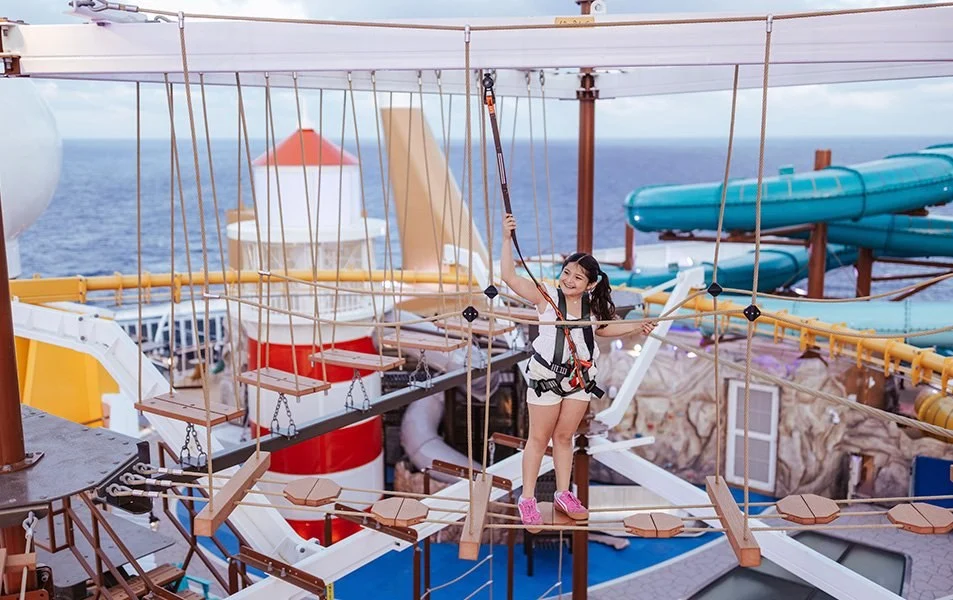 Foto aan boord van de MSC World America