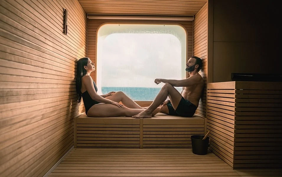 Foto aan boord van de MSC World Atlantic