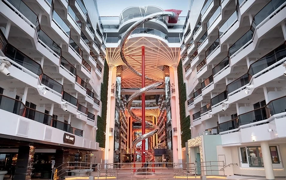 Foto aan boord van de MSC World Europa