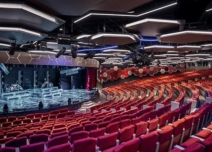 Foto aan boord van de MSC World Europa