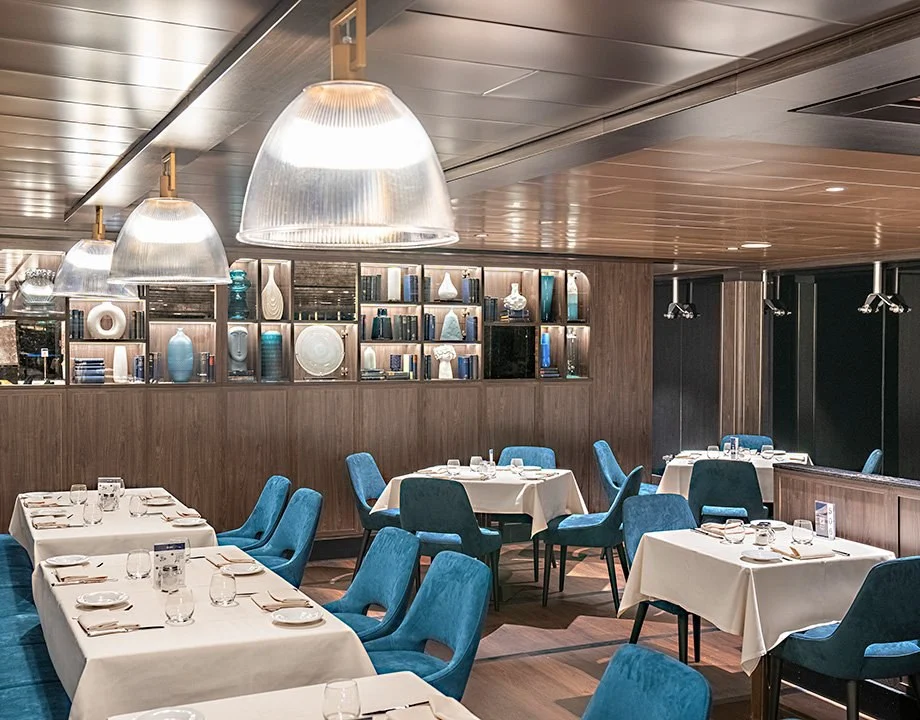 Foto aan boord van de MSC World Europa