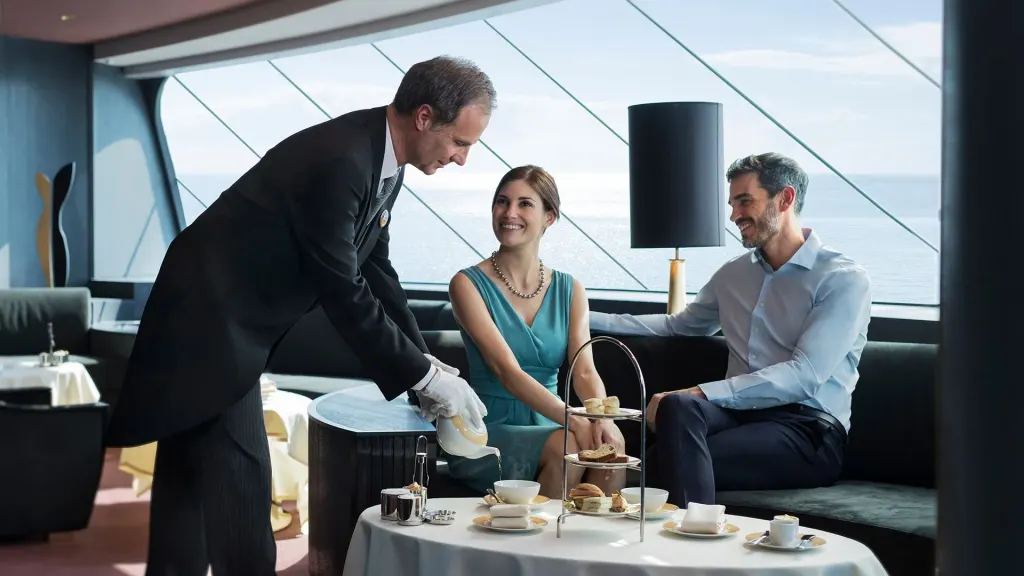 Foto aan boord van de MSC Magnifica