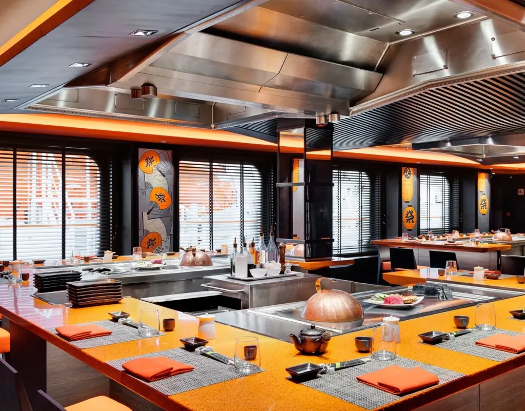 Foto aan boord van de MSC Meraviglia