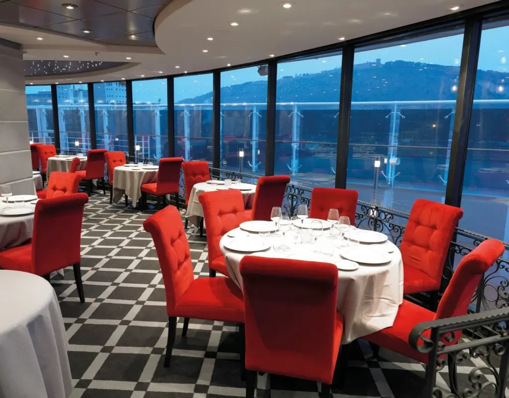 Foto aan boord van de MSC Fantasia