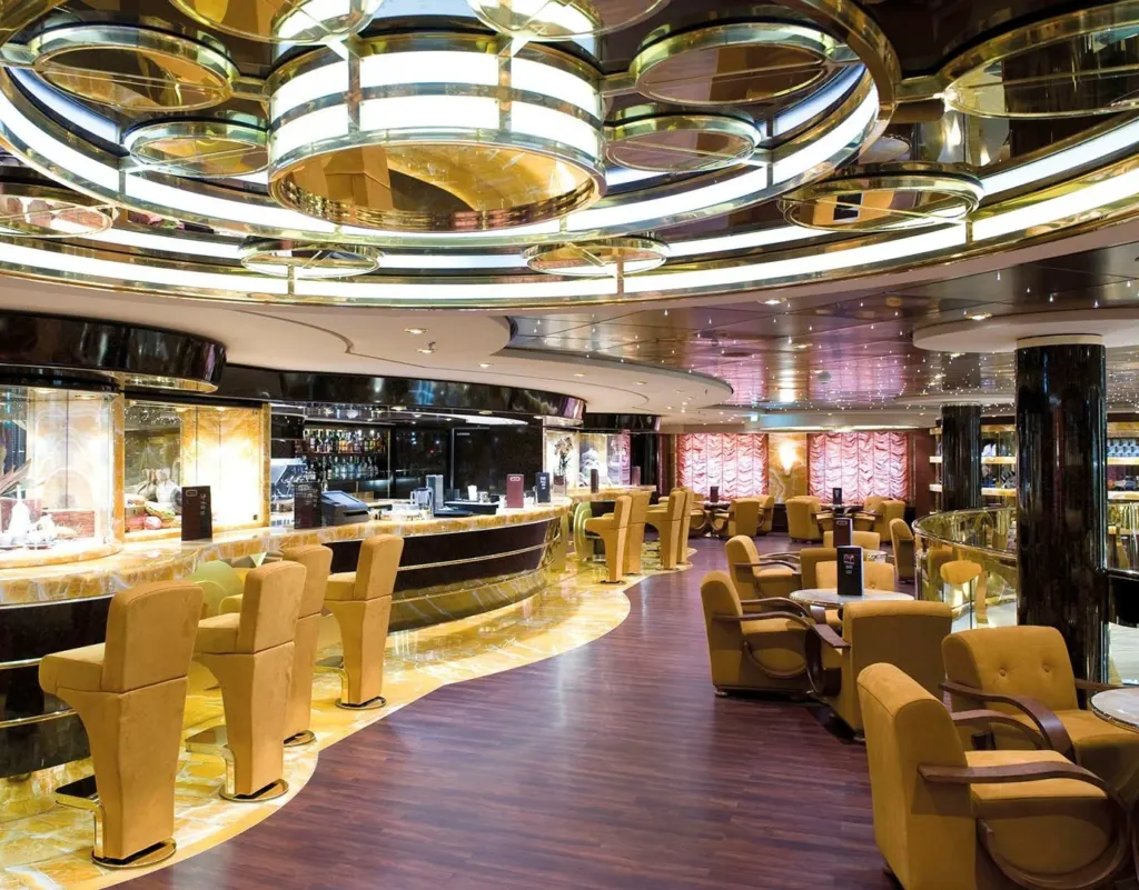 Foto aan boord van de MSC Fantasia