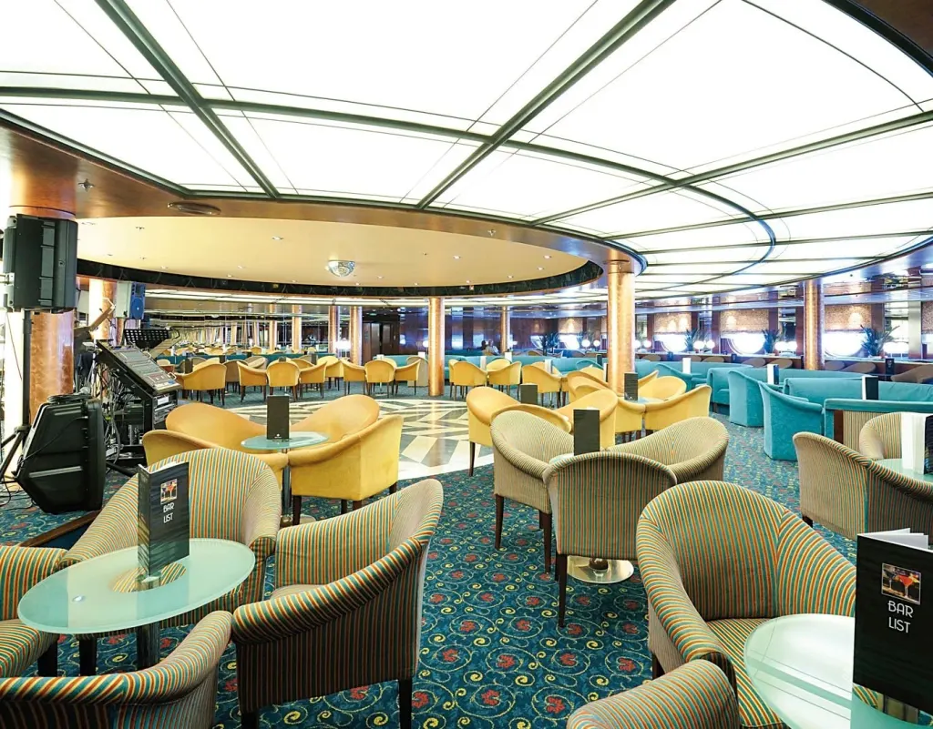 Foto aan boord van de MSC Sinfonia