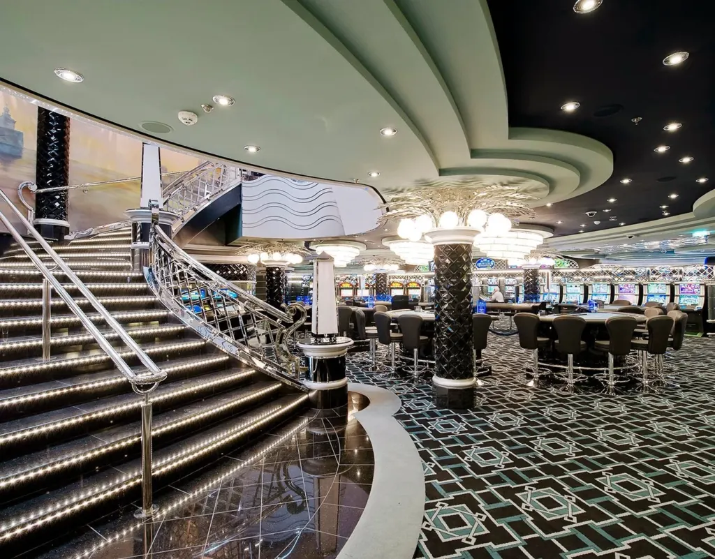 Foto aan boord van de MSC Divina