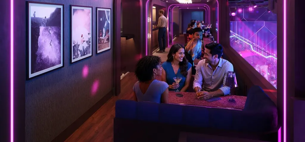 Foto aan boord van de MSC World Asia