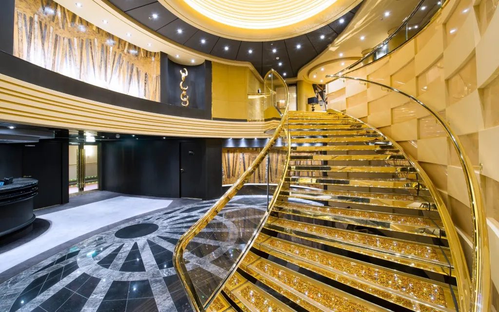 Foto aan boord van de MSC Preziosa