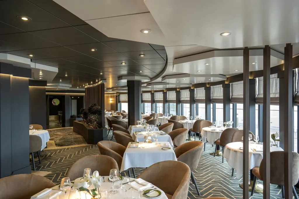 Foto aan boord van de MSC Splendida