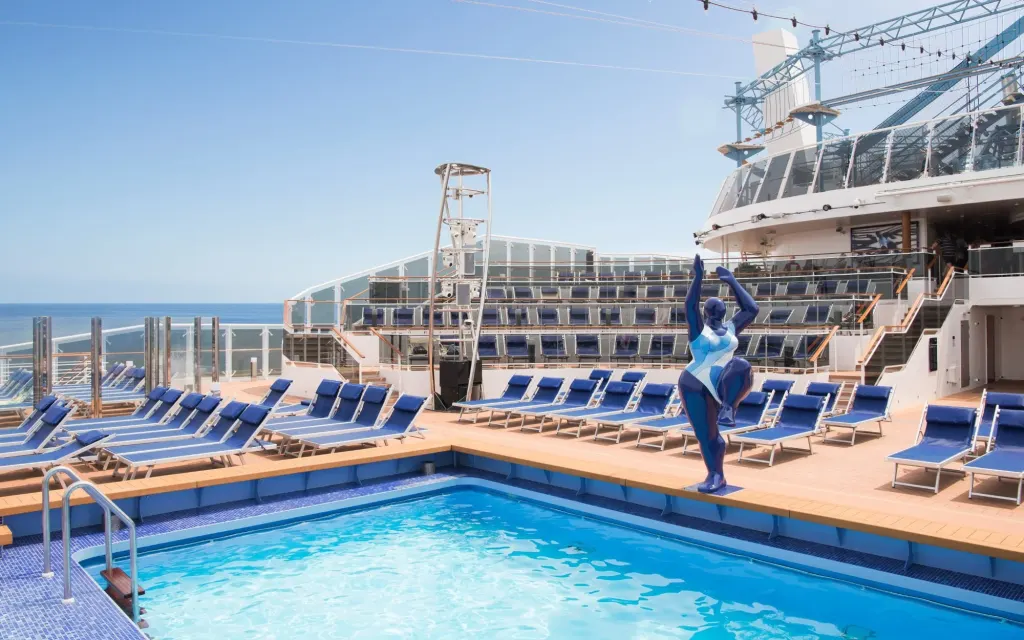 Foto aan boord van de MSC Meraviglia
