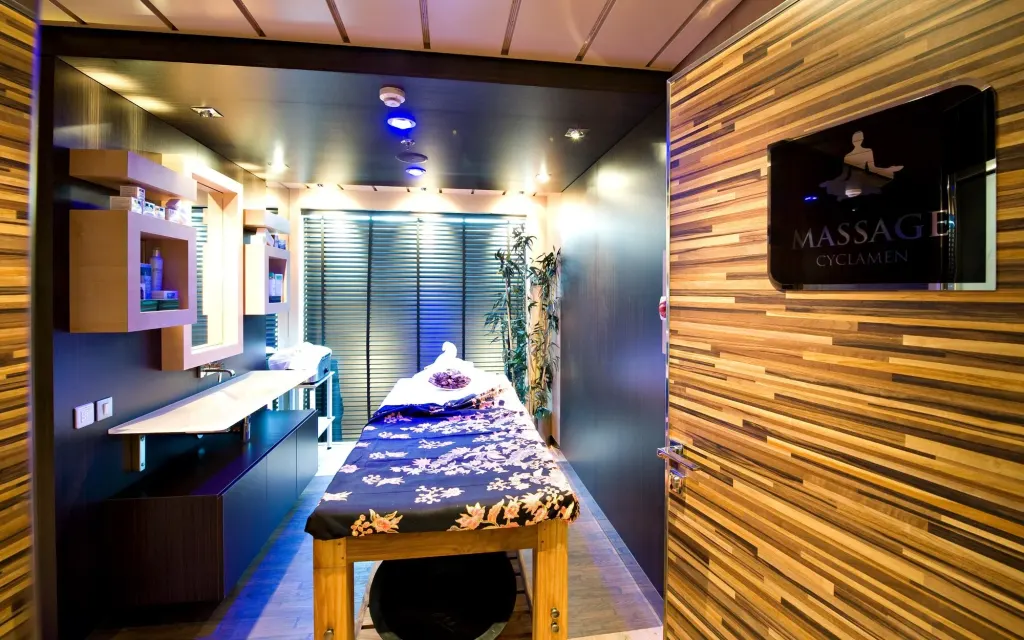 Foto aan boord van de MSC Splendida