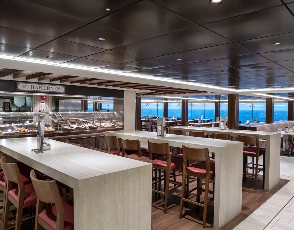 Foto aan boord van de MSC Bellissima