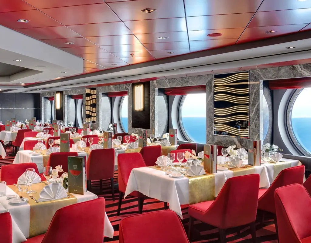 Foto aan boord van de MSC Meraviglia