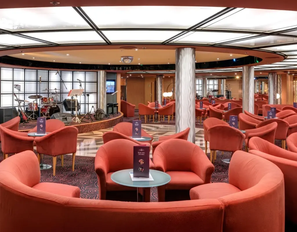 Foto aan boord van de MSC Armonia