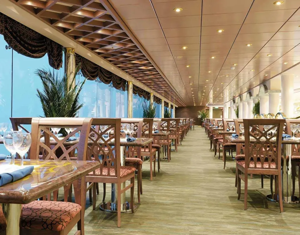 Foto aan boord van de MSC Magnifica