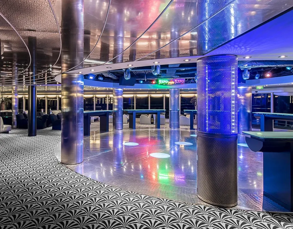 Foto aan boord van de MSC Sinfonia