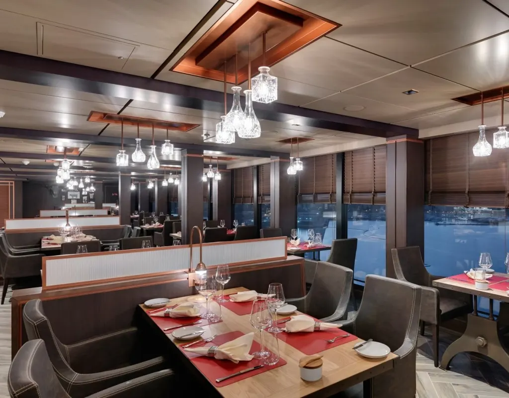 Foto aan boord van de MSC Seaside