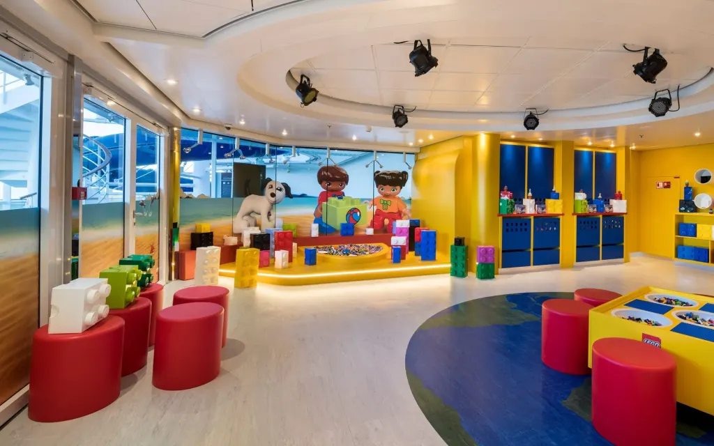Foto aan boord van de MSC Splendida