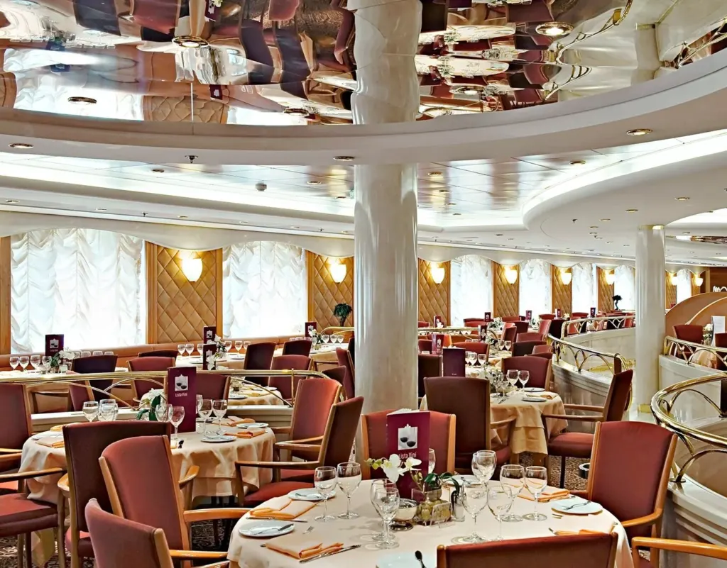 Foto aan boord van de MSC Lirica