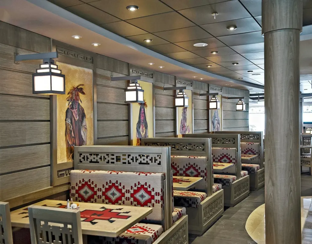 Foto aan boord van de MSC Divina