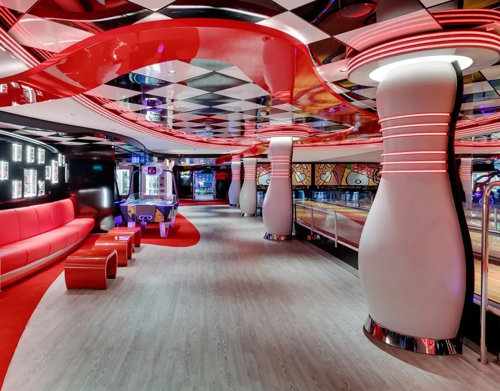 Foto aan boord van de MSC Seaview