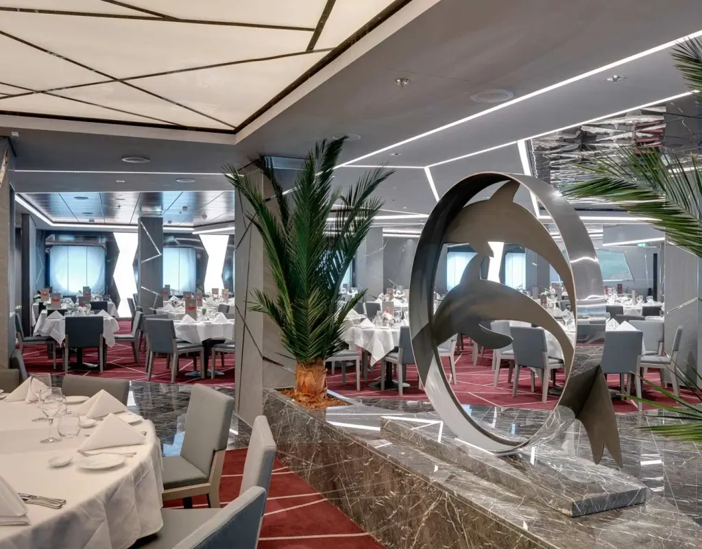 Foto aan boord van de MSC Seaview