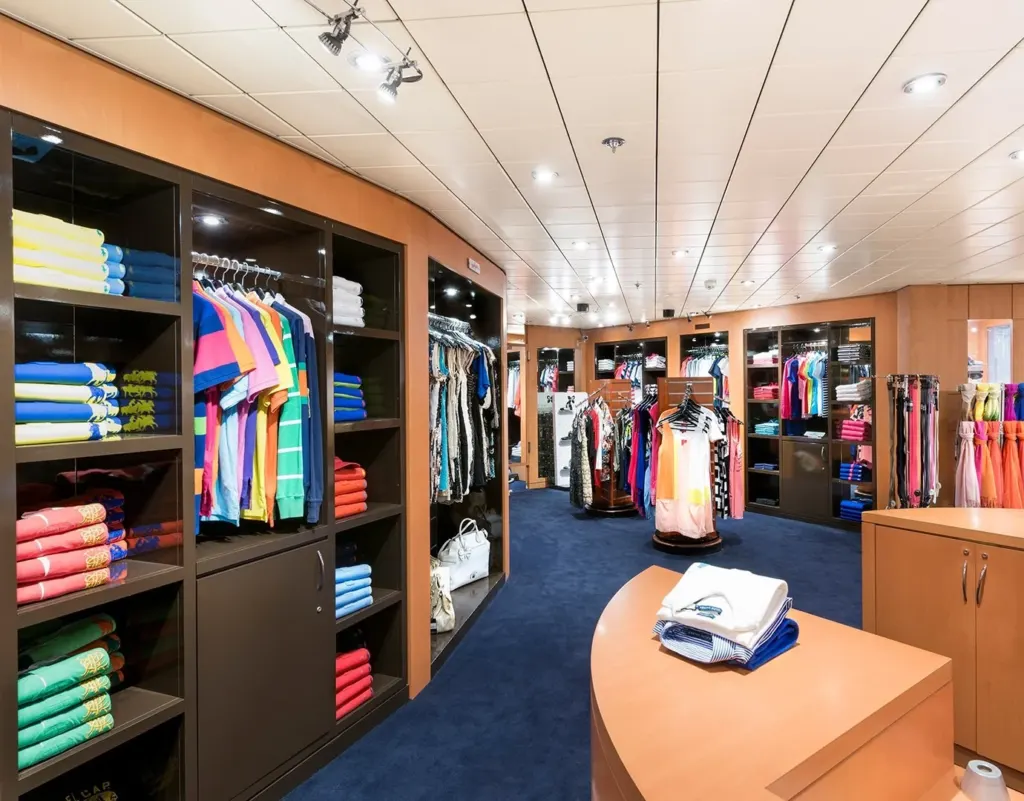 Foto aan boord van de MSC Armonia