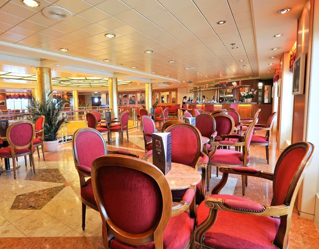 Foto aan boord van de MSC Sinfonia