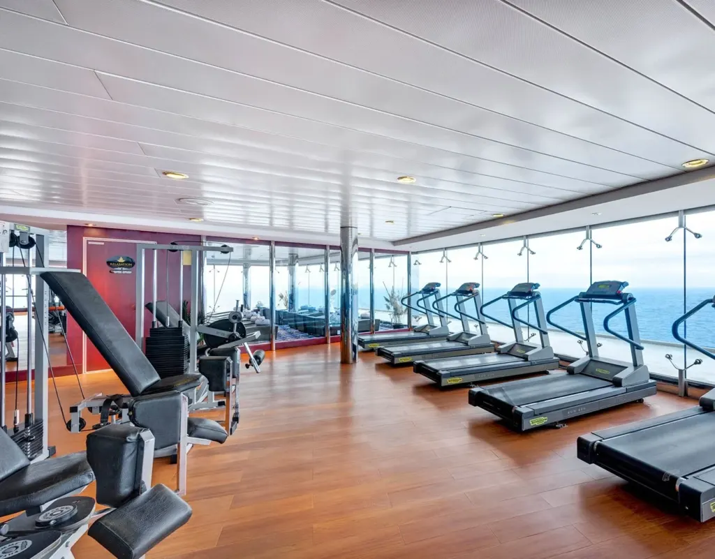 Foto aan boord van de MSC Lirica