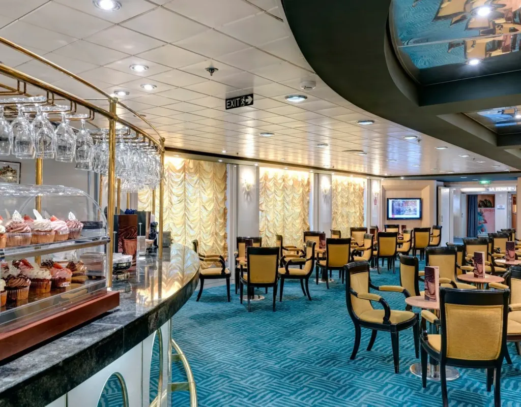 Foto aan boord van de MSC Armonia