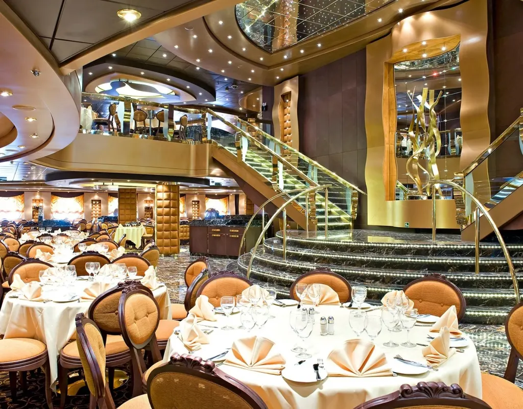 Foto aan boord van de MSC Splendida