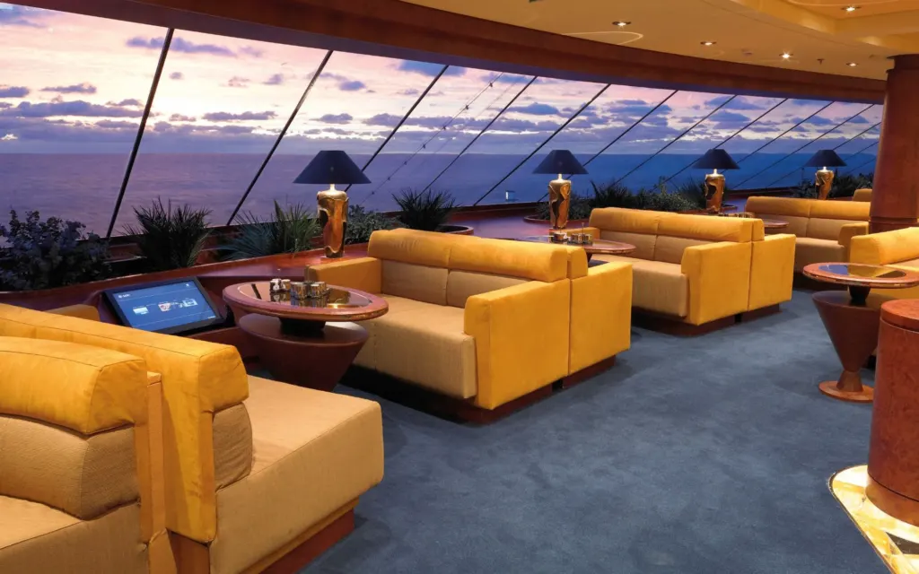 Foto aan boord van de MSC Fantasia