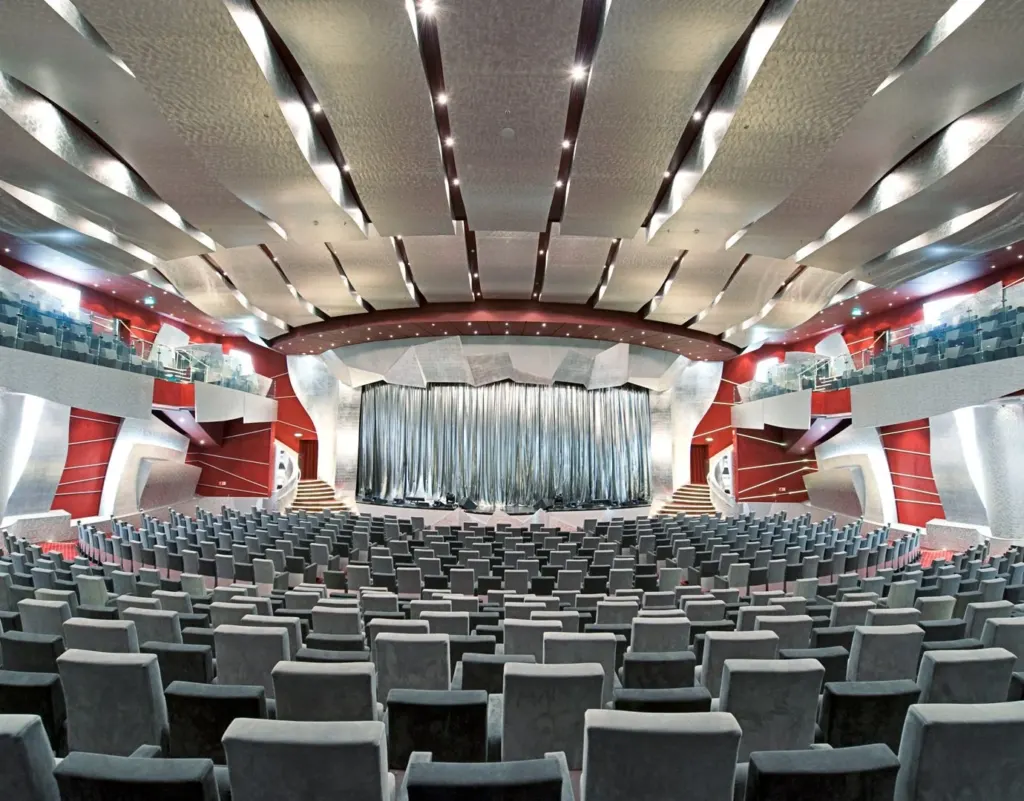 Foto aan boord van de MSC Fantasia